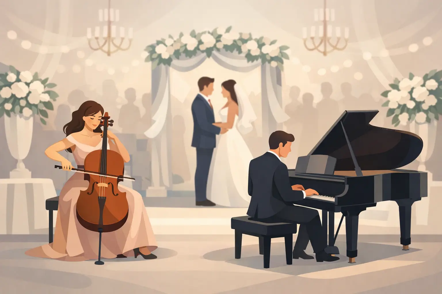 Choisissez un ensemble musical de qualité pour votre mariage