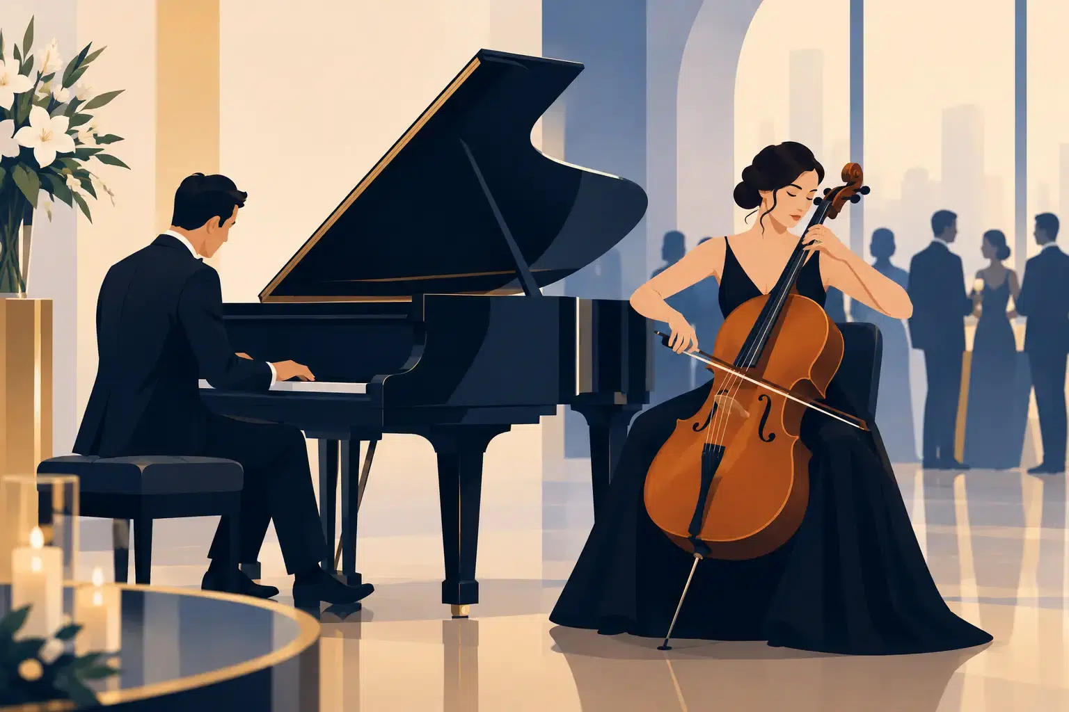Crossovermusik bei Galas mit Stil und Klasse
