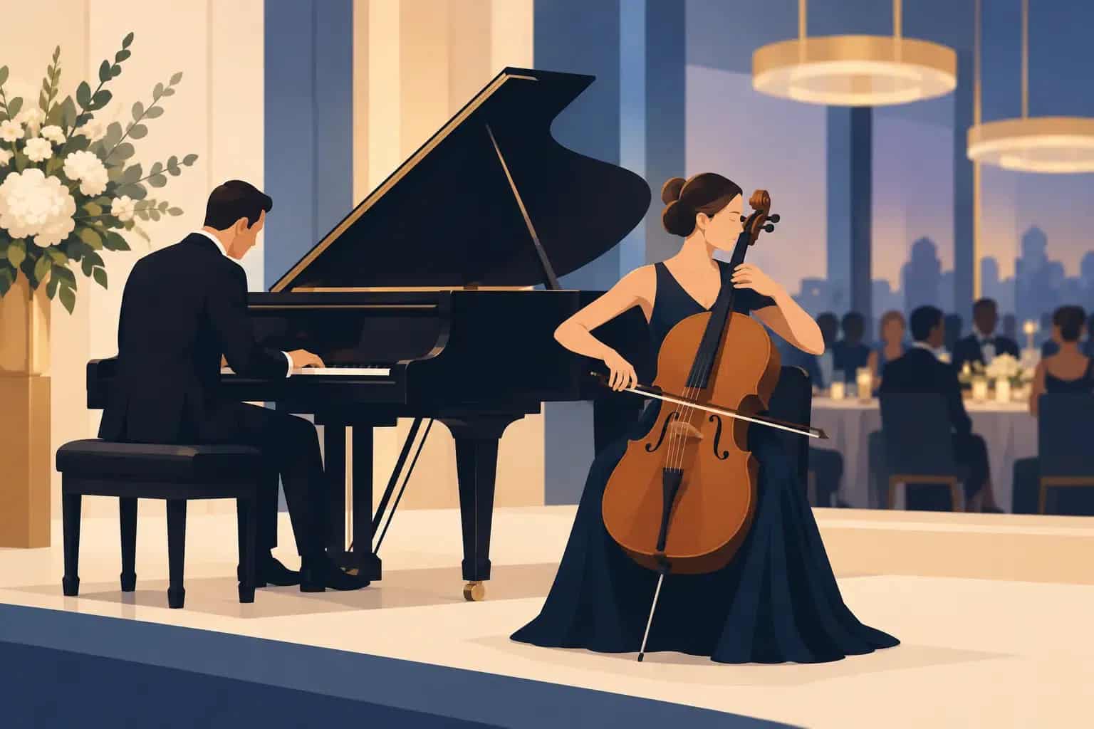 Comment préparer un programme musical de gala élégant et marquant