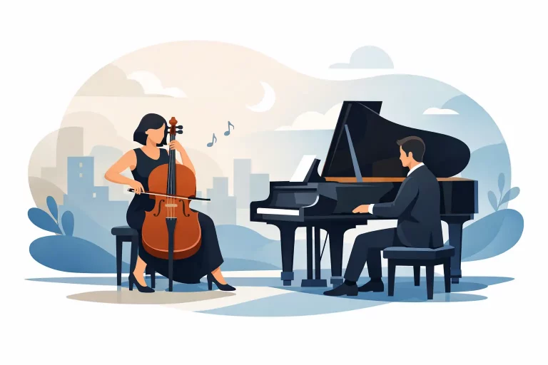 Cello Klavier Duo buchen mit Stil