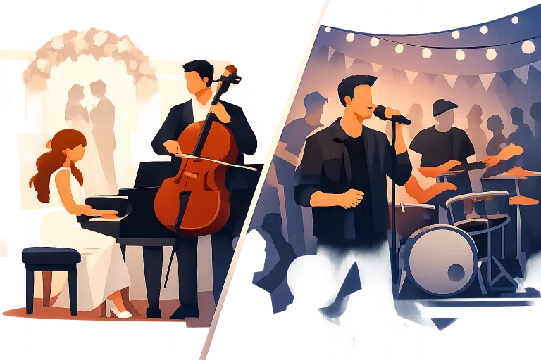 Duo oder Band Hochzeit - was passt besser?