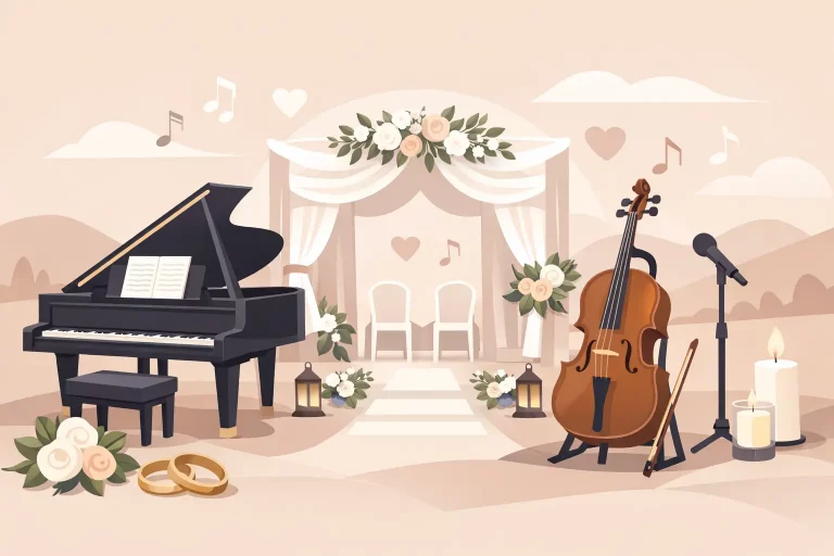 Hochzeitszeremonie musikalisch stilvoll gestalten