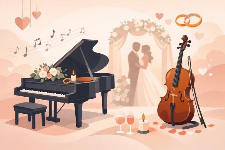 Romantische Instrumentalmusik Hochzeit wählen