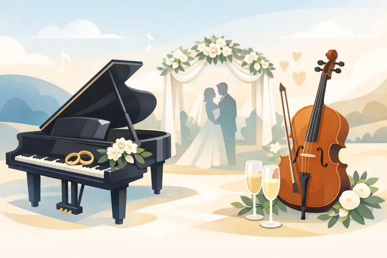 Sieben Songs für elegante Trauung