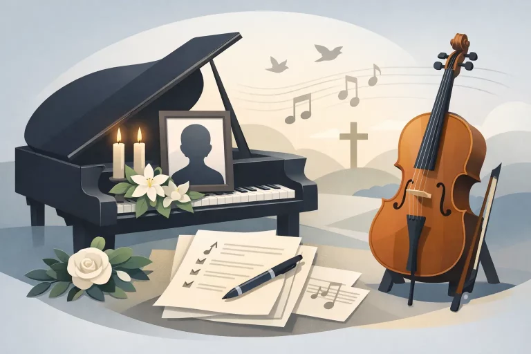 Planungshilfe für Gedenkfeier Musik
