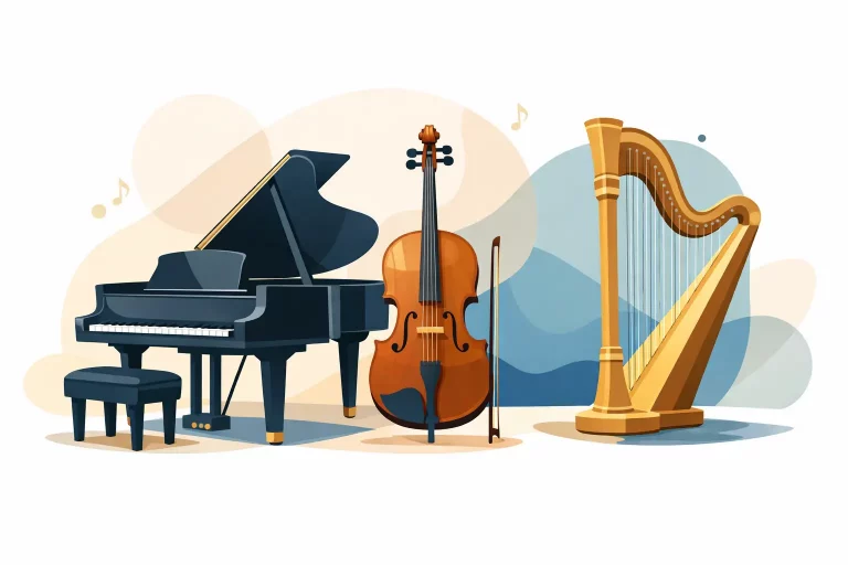 Klavier, Cello oder Harfe für Ihren Anlass?
